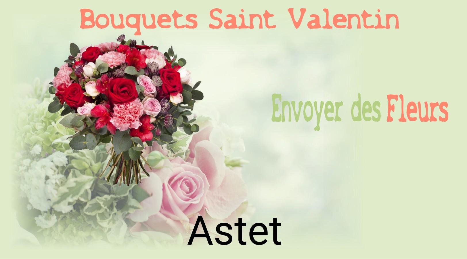 Roses de Saint-Valentin livrées à Astet